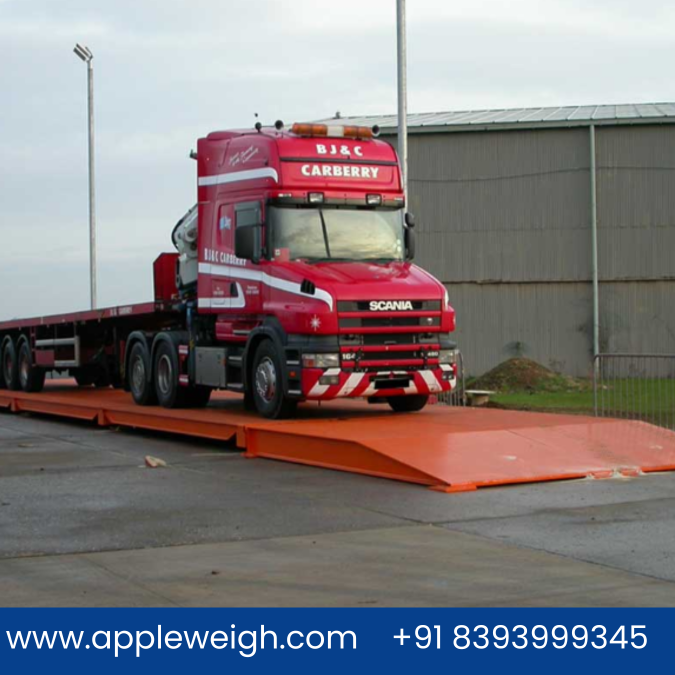 Portable truck Weighbridge