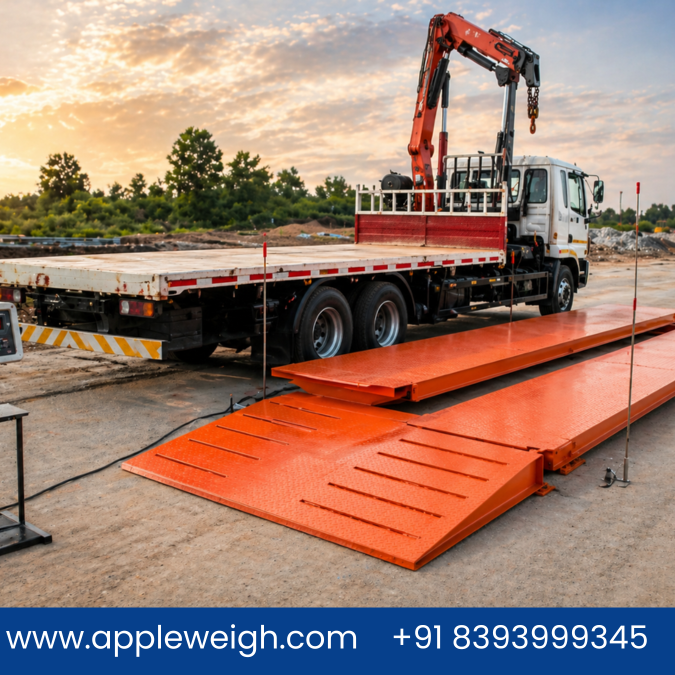 Portable truck Weighbridge