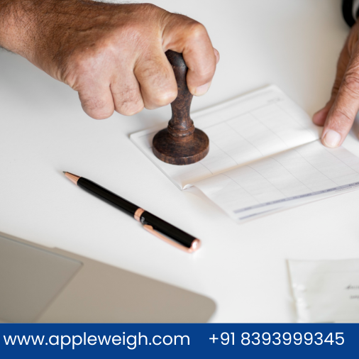 Weighbridge legal stamping