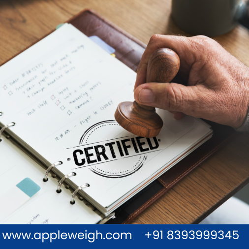Weighbridge legal stamping