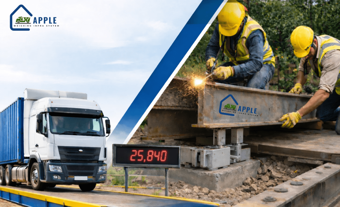 Weighbridge machine_apple_weighing_infra_system